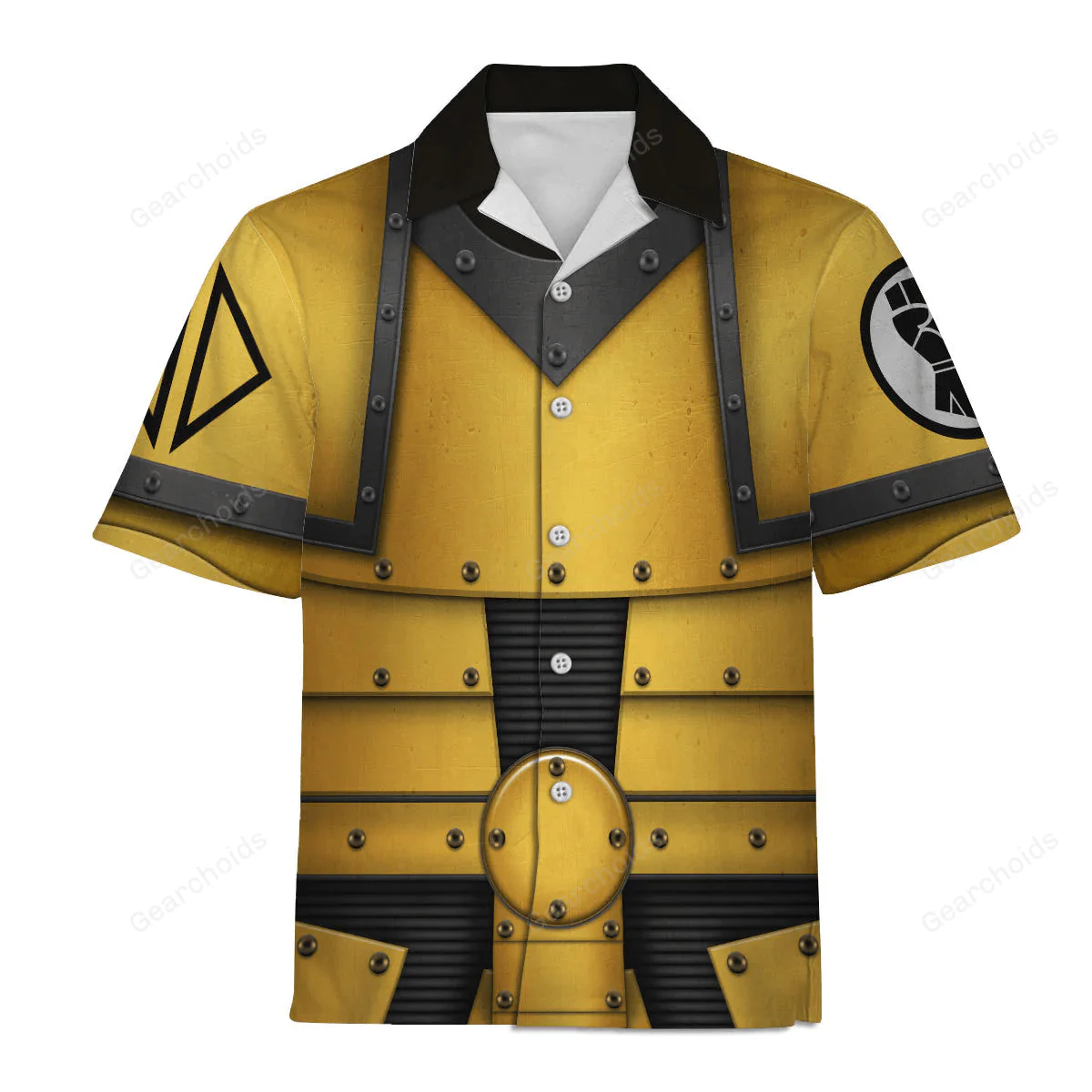 Pre-Heresy Imperial Fists In Mark II Crusade - Costume Cosplay Hoodie Sweatshirt Sweatpants CSWRH178 - Image 9