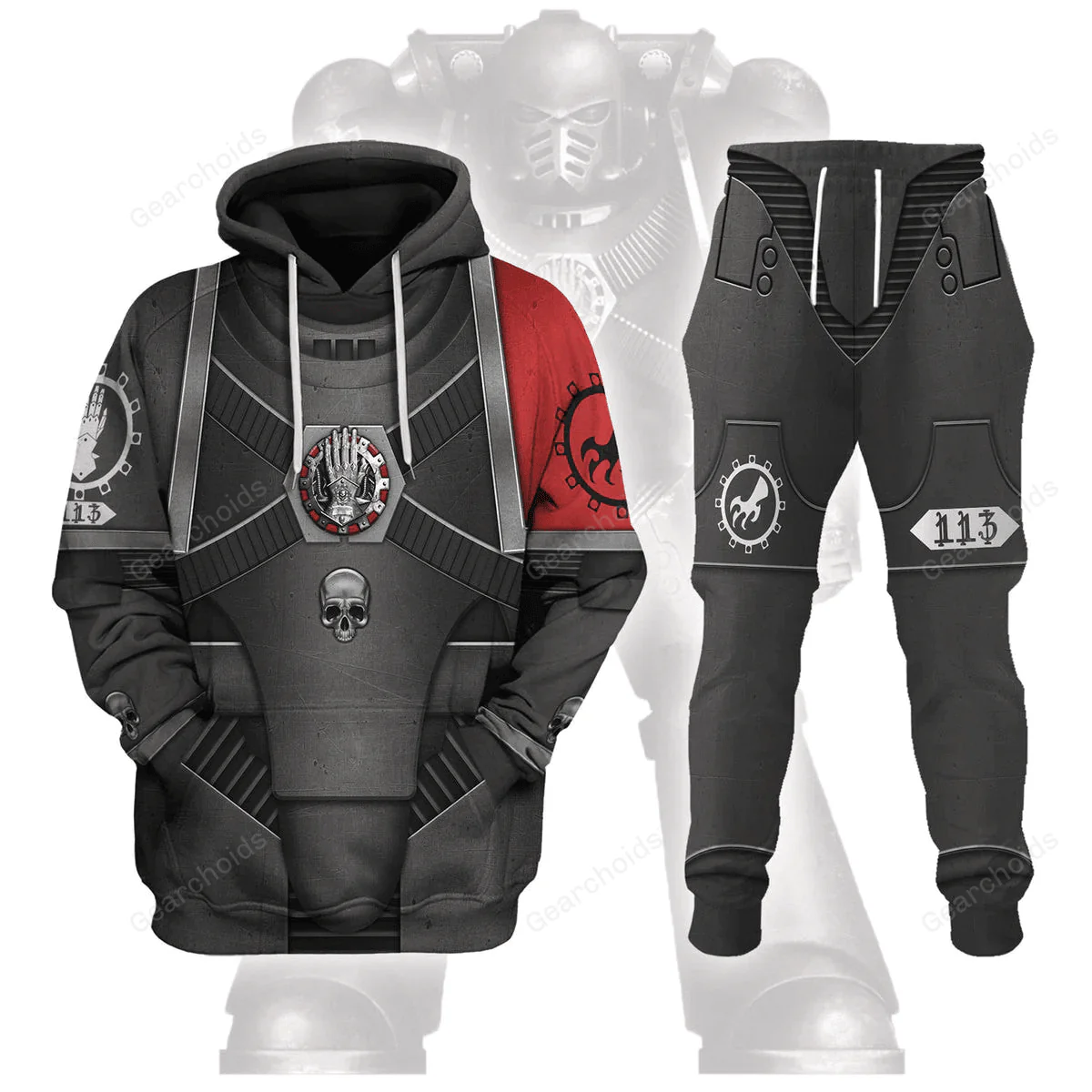 Pre-Heresy Iron Hands In Mark IV Maximus Power Armor - Costume Cosplay Hoodie Sweatshirt Sweatpants CSWRH182