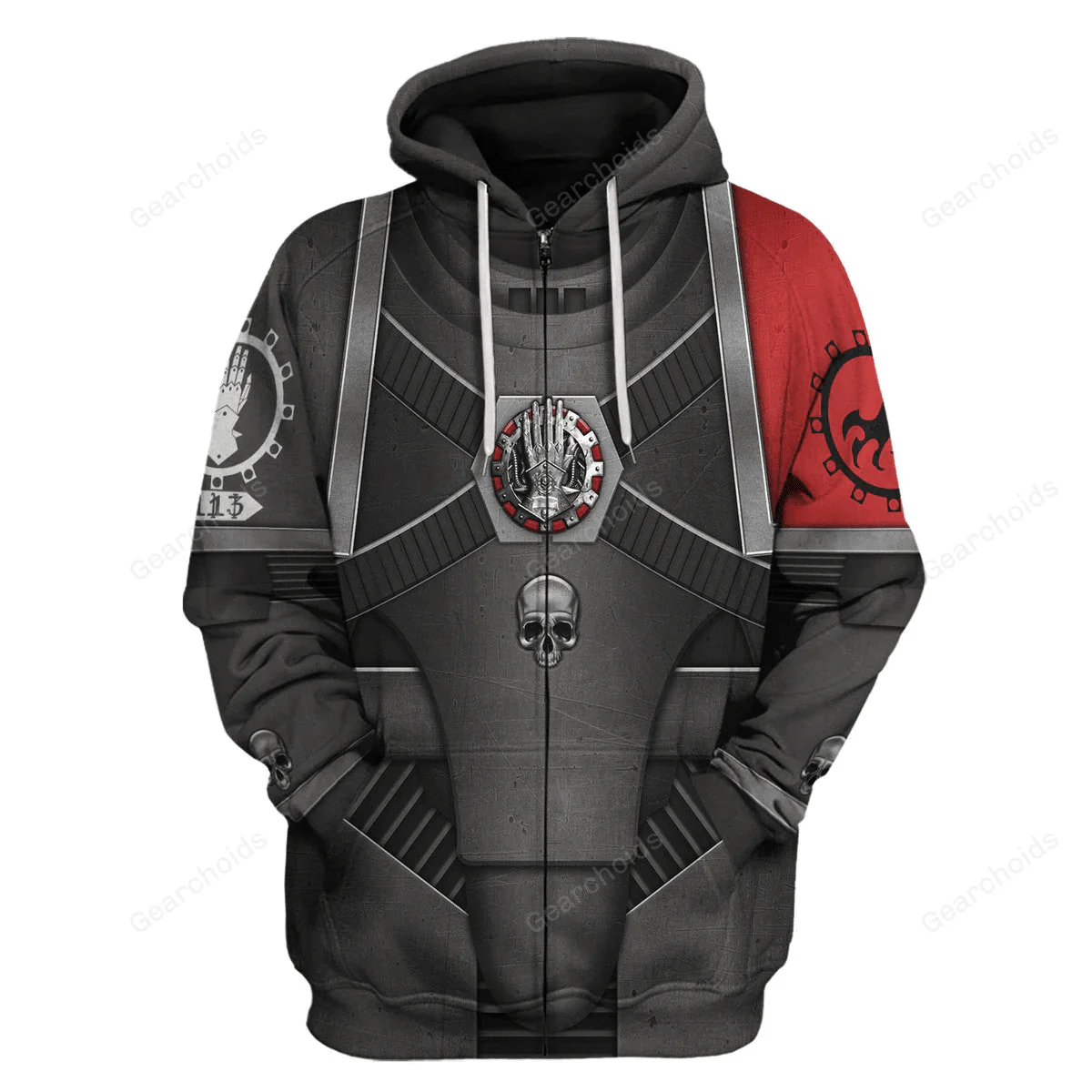 Pre-Heresy Iron Hands In Mark IV Maximus Power Armor - Costume Cosplay Hoodie Sweatshirt Sweatpants CSWRH182 - Image 3