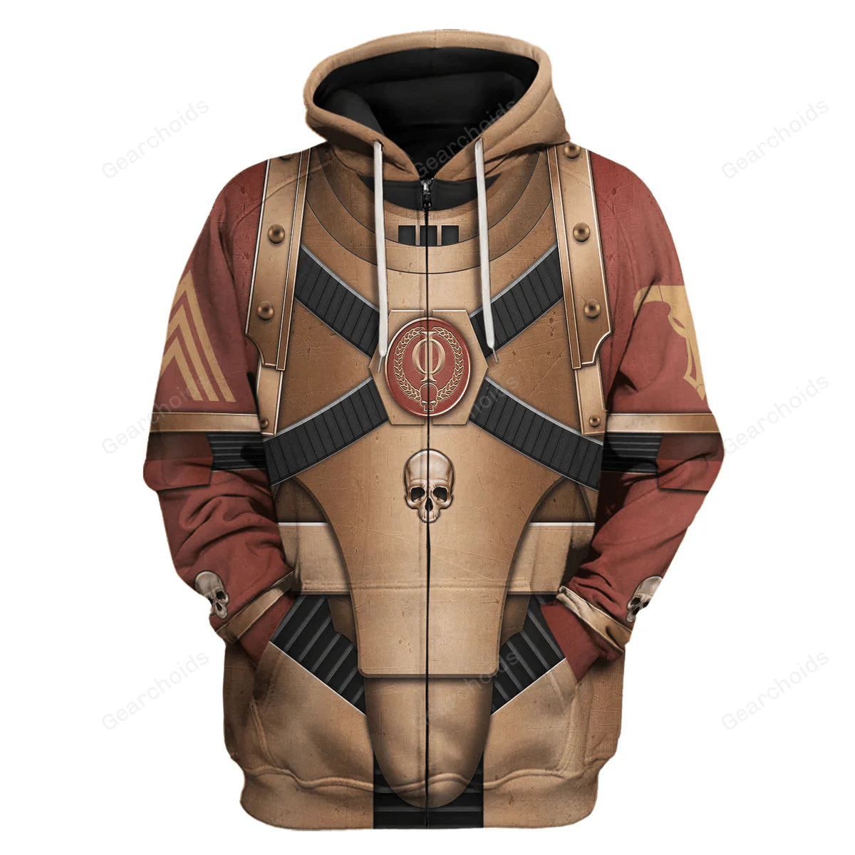 Pre-Heresy Minotaurs Marine Mark IV Armor - Costume Cosplay Hoodie Sweatshirt Sweatpants CSWRH185 - Image 3
