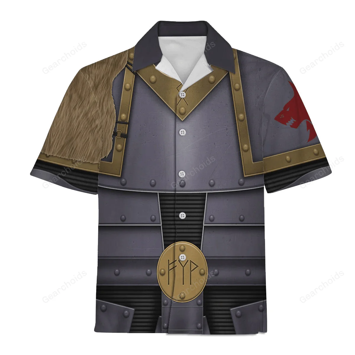 Pre-Heresy Space Wolf Legion in Mark II Crusade - Costume Cosplay Hoodie Sweatshirt Sweatpants CSWRH152 - Image 11