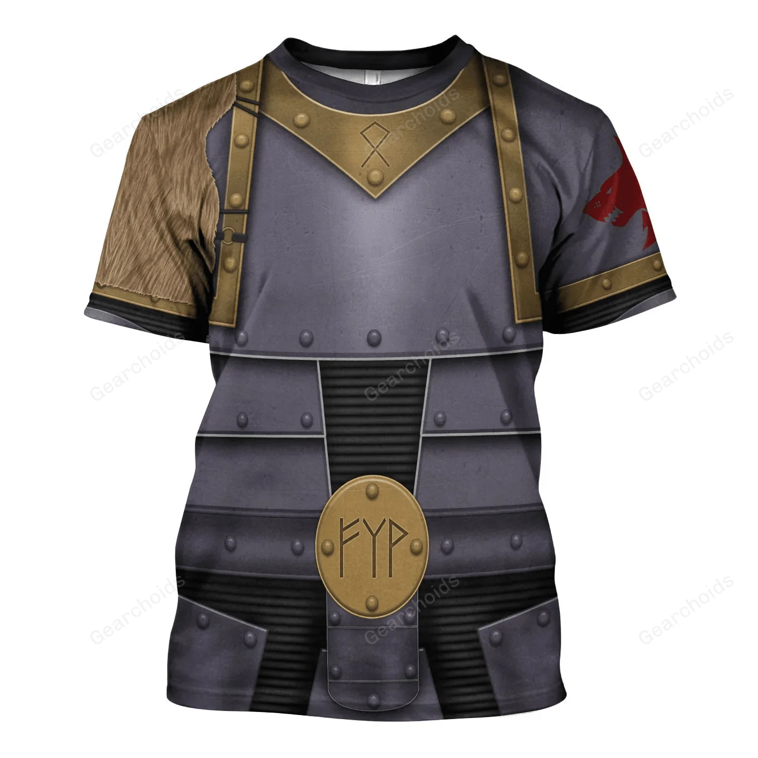 Pre-Heresy Space Wolf Legion in Mark II Crusade - Costume Cosplay Hoodie Sweatshirt Sweatpants CSWRH152 - Image 9