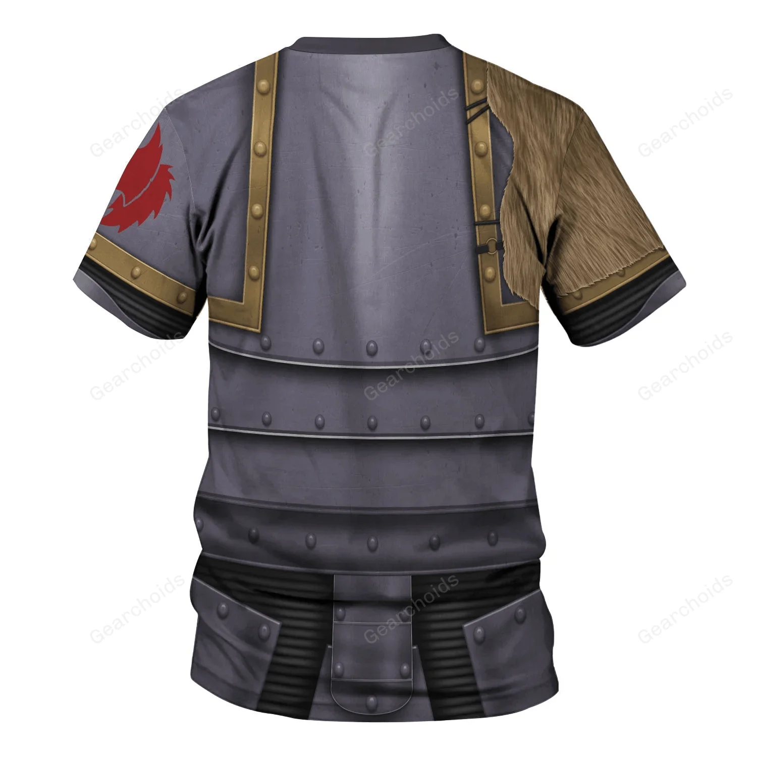 Pre-Heresy Space Wolf Legion In Mark II Crusade - Costume Cosplay T-shirt CSWRH152 - Image 2