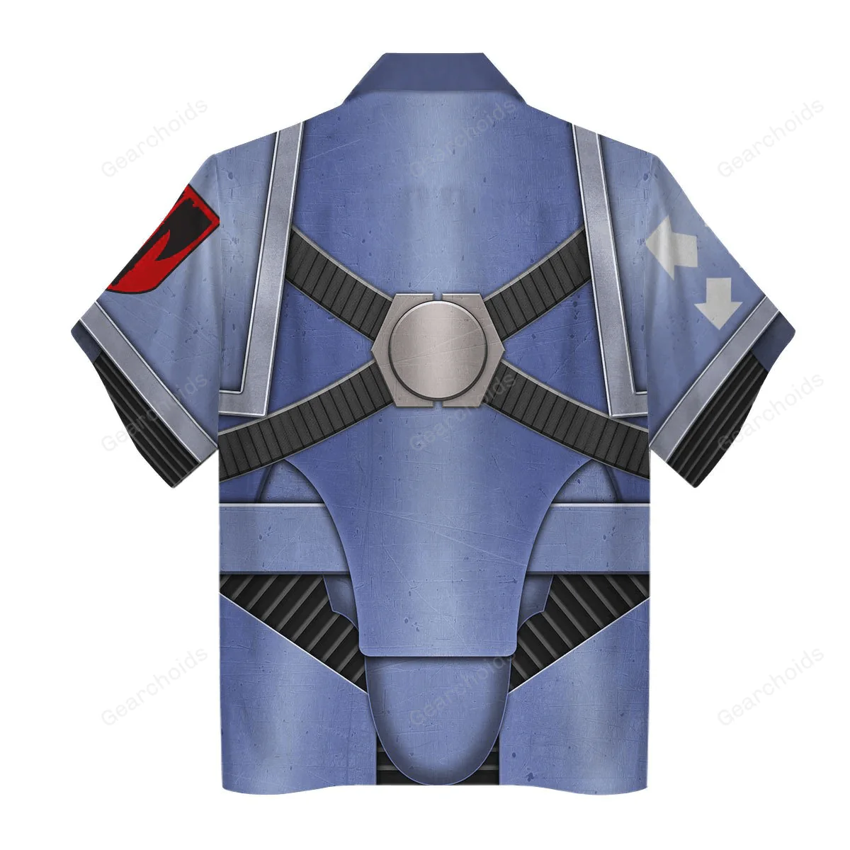 Pre-Heresy Space Wolves In Mark IV Maximus Power Armor - Costume Cosplay Hawaiian Shirt CSWRH187 - Image 2