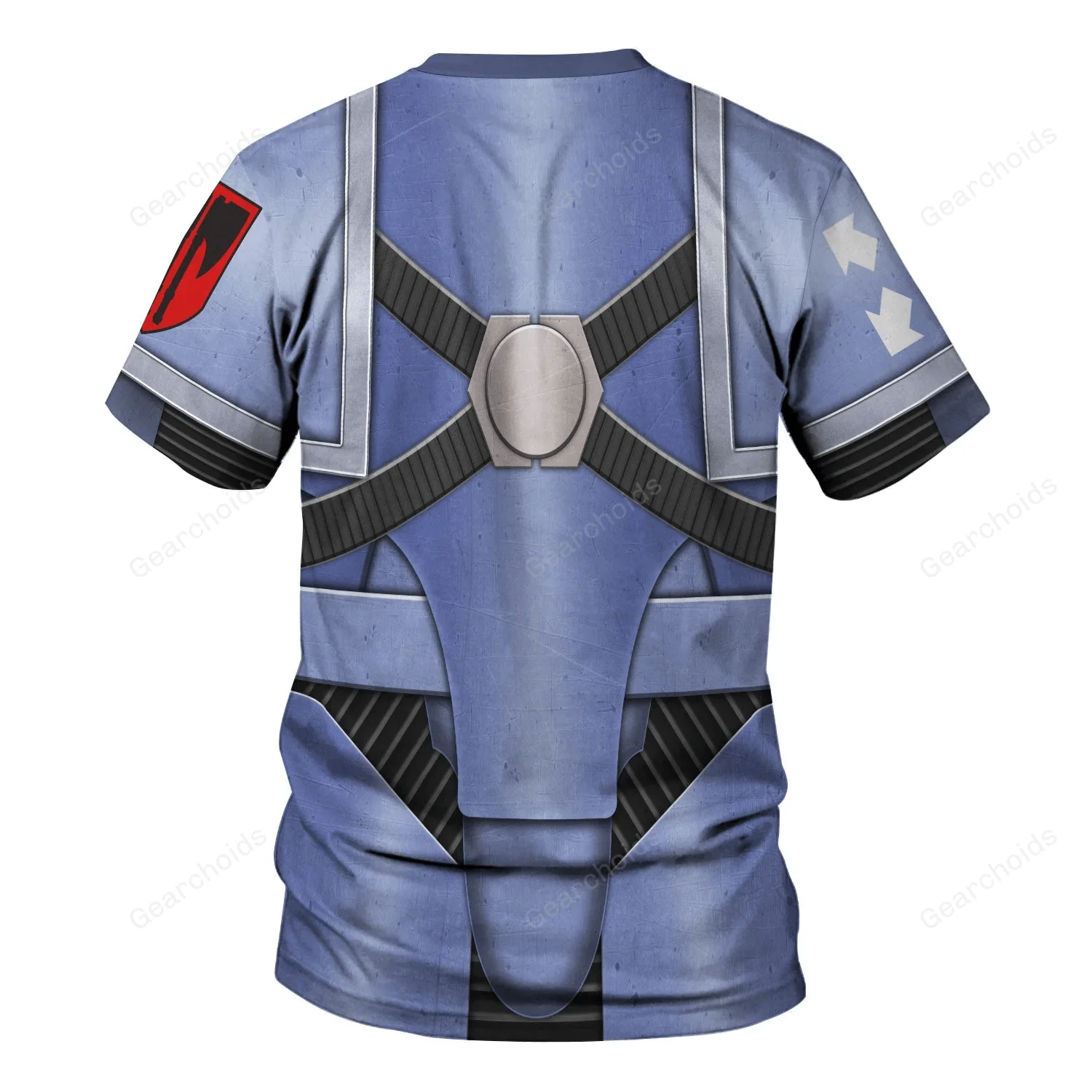 Pre-Heresy Space Wolves In Mark IV Maximus Power Armor - Costume Cosplay T-shirt CSWRH187 - Image 2