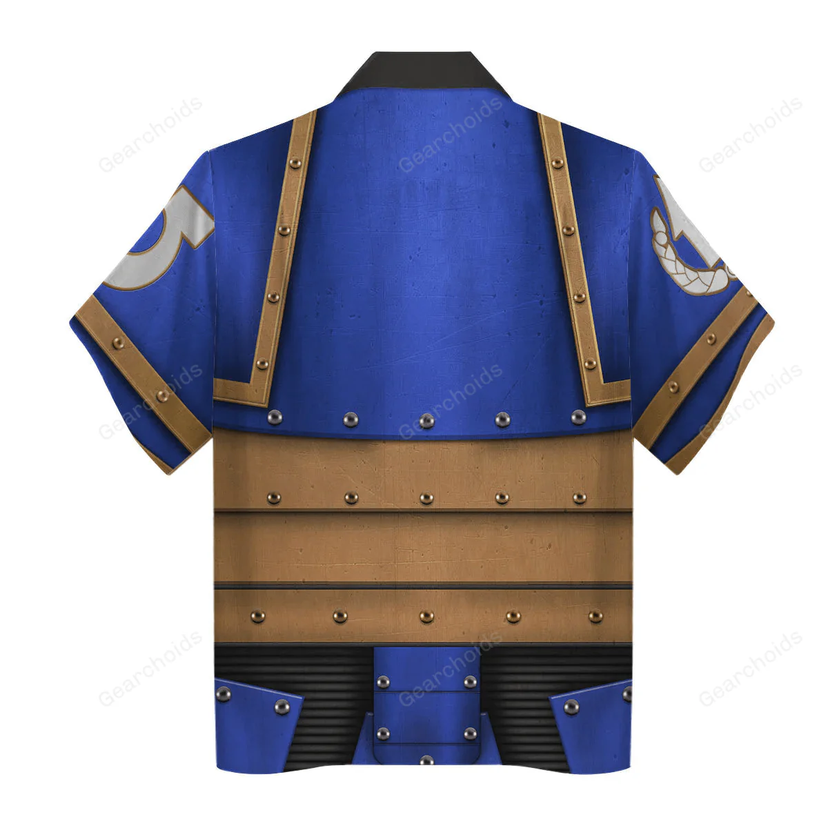 Pre-Heresy Ultramarines Legion In Mark II Crusade - Costume Cosplay Hawaiian Shirt CSWRH151 - Image 2