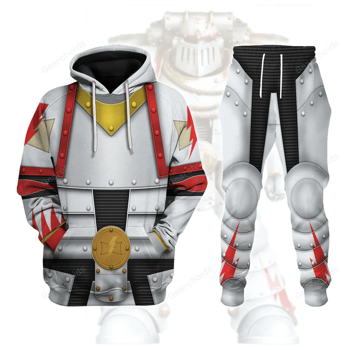 Pre-Heresy White Scars In Mark II Crusade - Costume Cosplay Hoodie Sweatshirt Sweatpants CSWRH148
