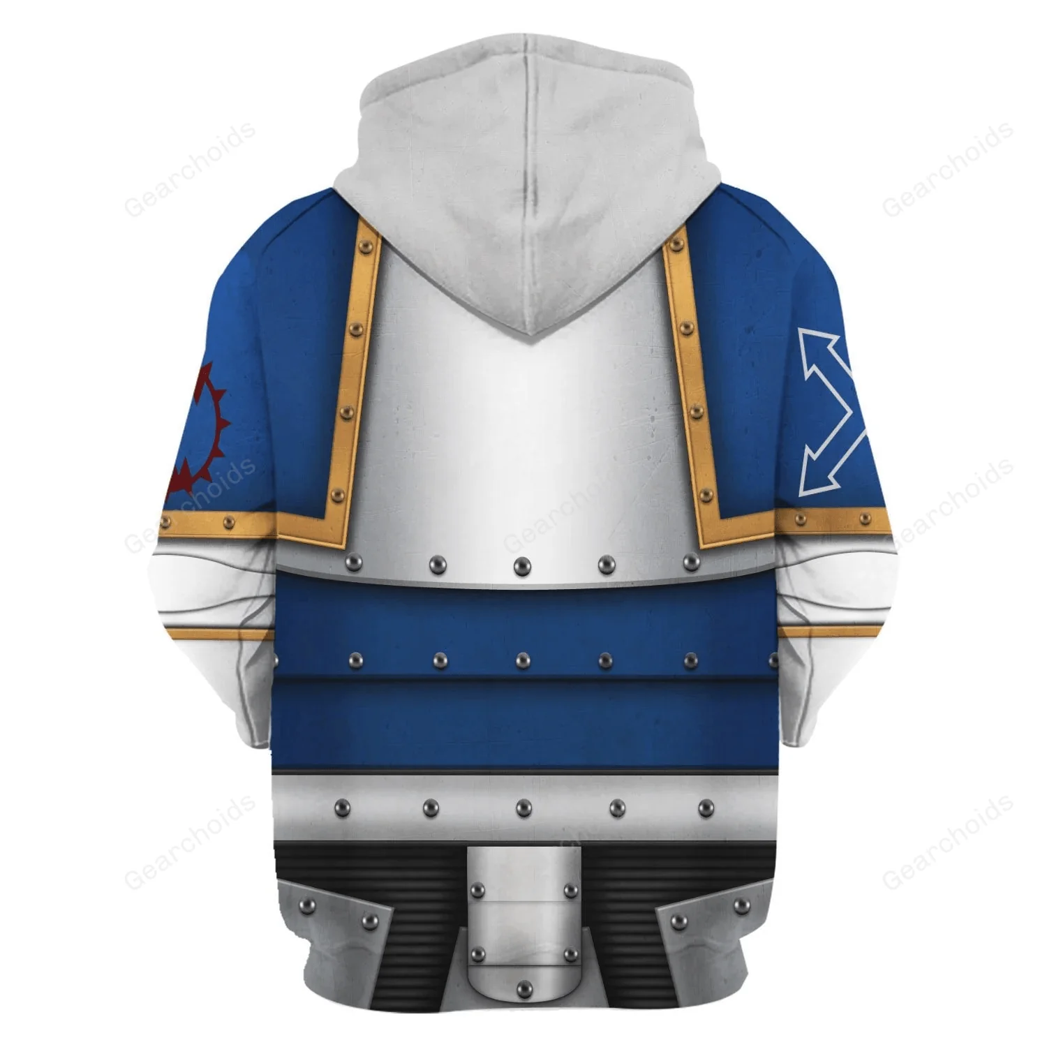 Pre-Heresy World Eaters Legion Colour Scheme - Costume Cosplay Hoodie Sweatshirt Sweatpants CSWRH070 - Image 4
