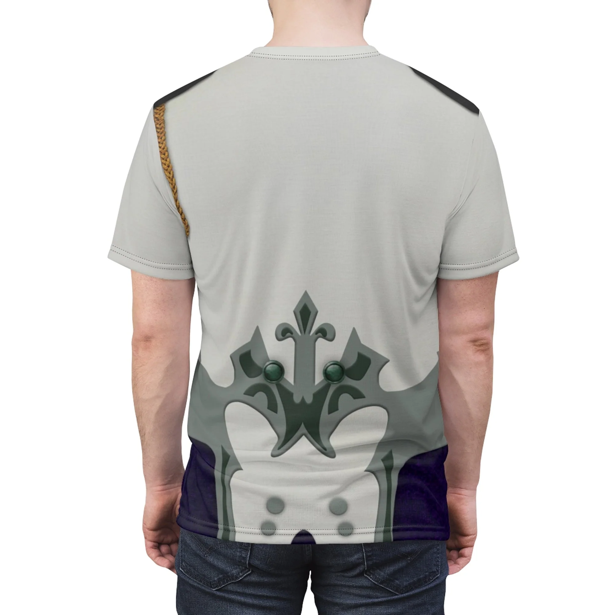Prince Hans Blue Frozen Costume T-shirt For Men - Image 2