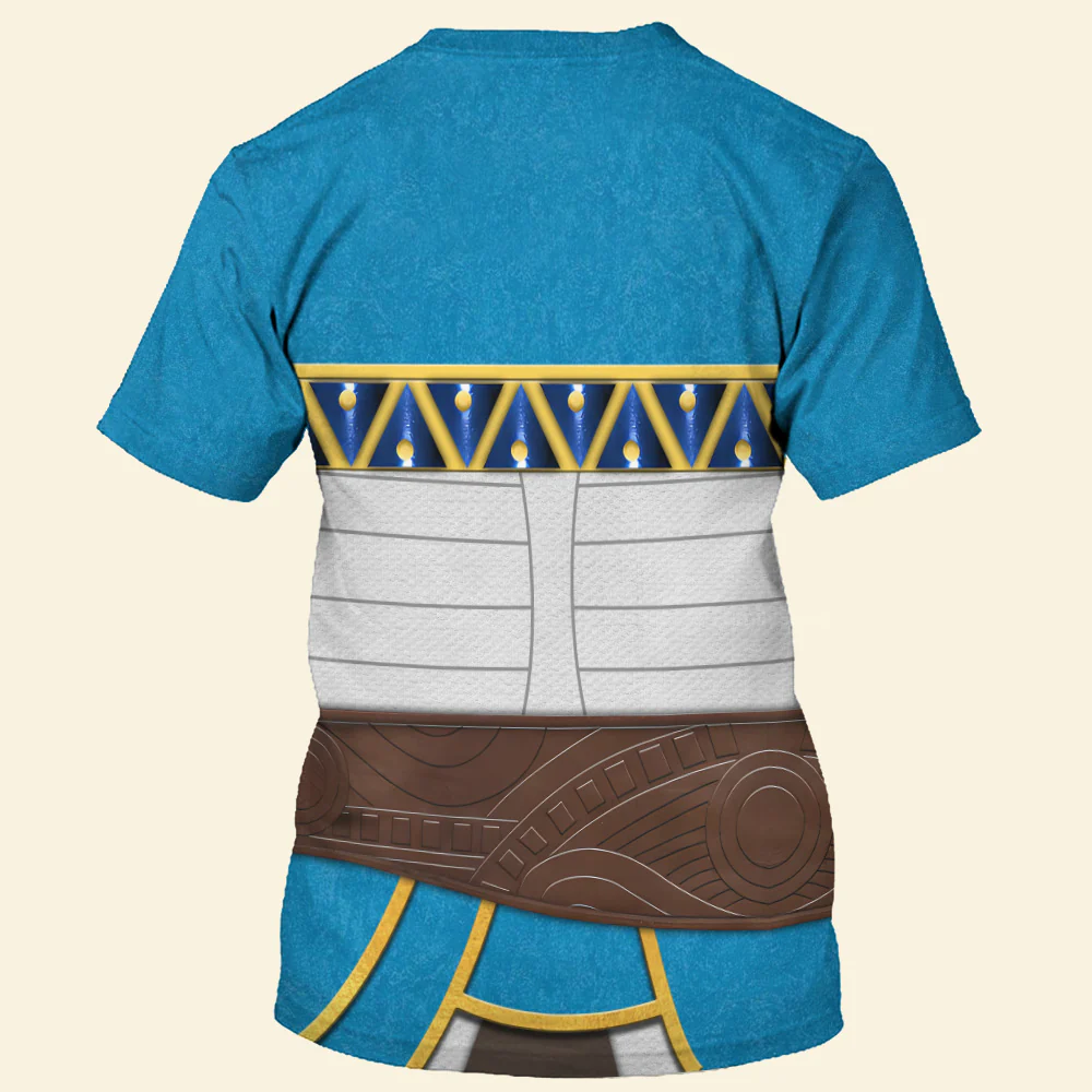 Princess Zelda Attire Costume Cosplay T-Shirt ZDHS05 - Image 3