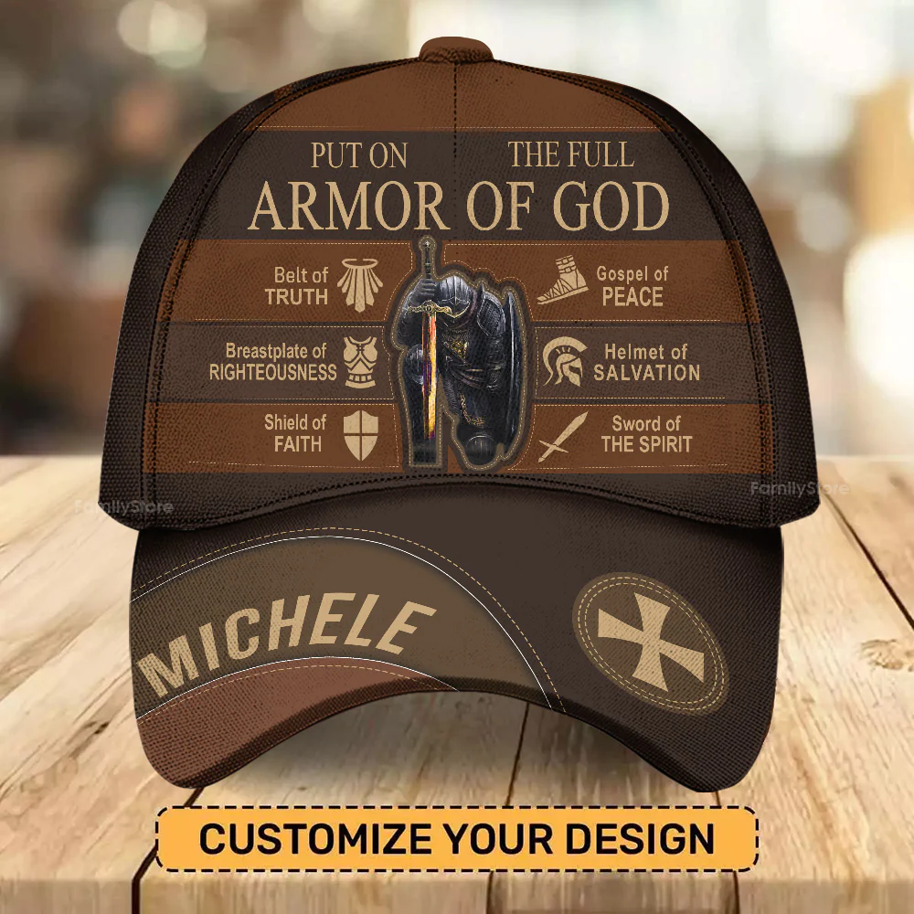 Put On The Full Armor Of God - Personalized Classic Cap