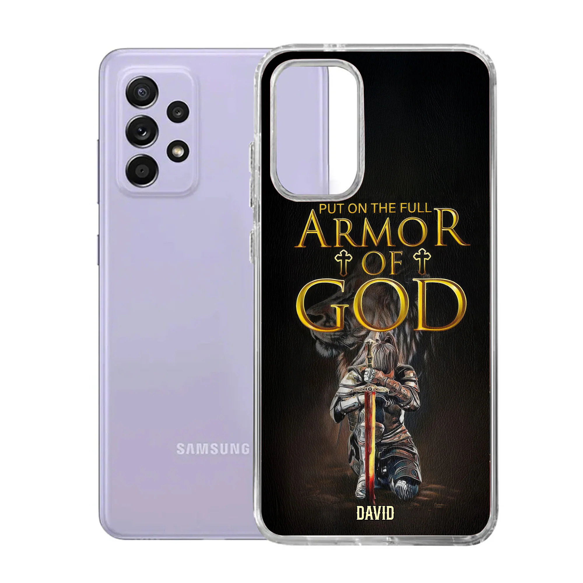 Put On The Full Armor Of God - Personalized Phone Case TD118 - Image 6