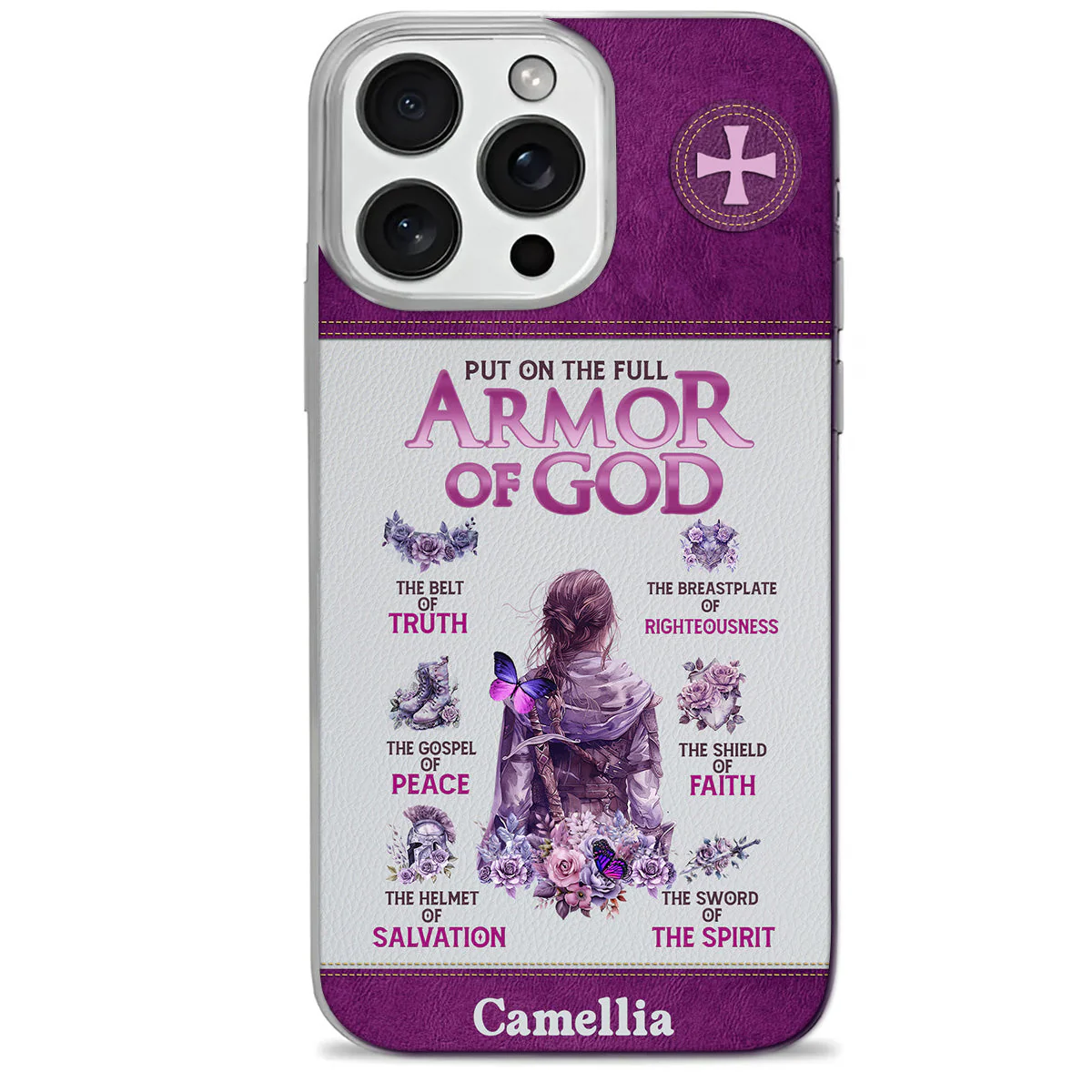 Put On The Full Armor Of God - Personalized Phone Case TD118