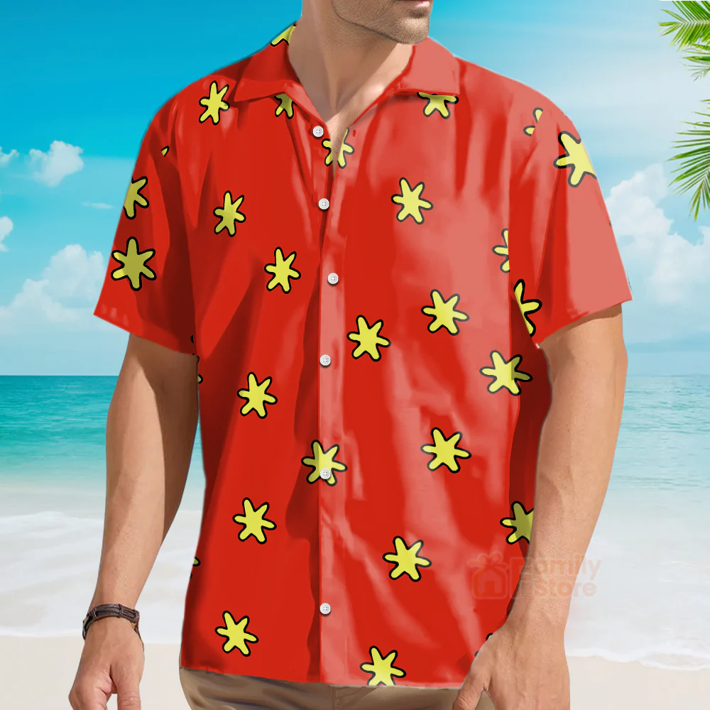 Quagmire`s Clothes Men's Short Hawaiian Shirt - Image 3