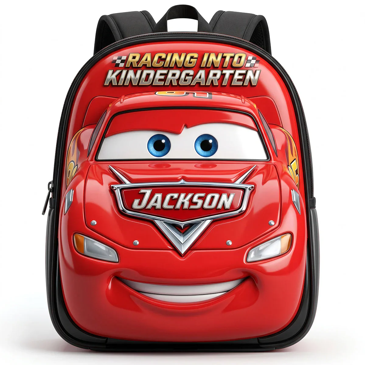 Racing Crew - Personalized Backpack - Back to School Gift For Kids - DSNY - Image 4