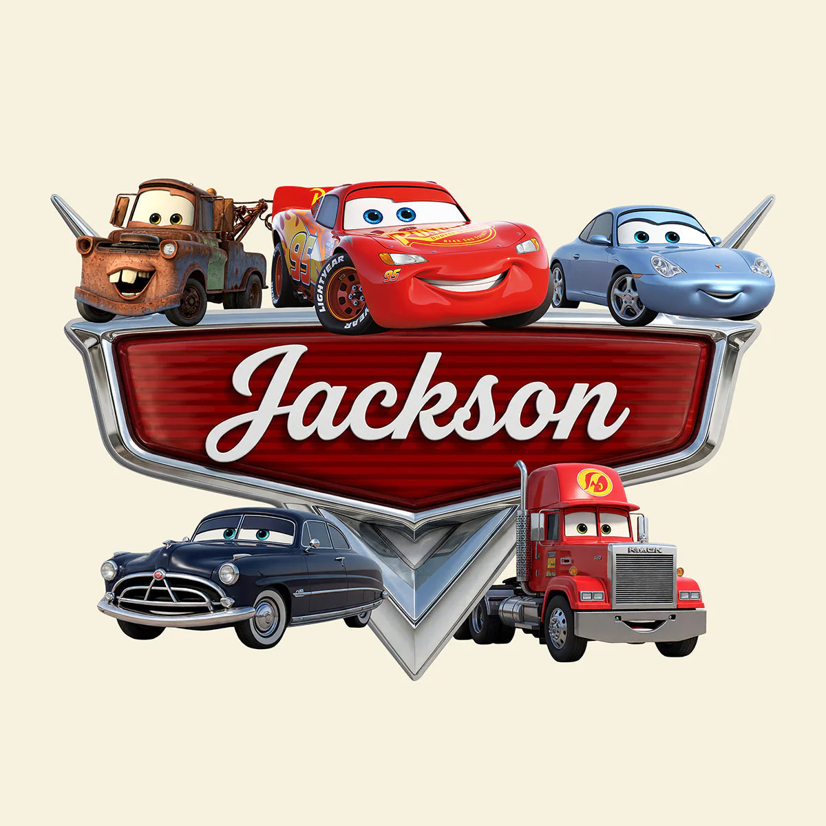Racing Crew - Personalized Metal Sign - Gift For Movie Fans, Kids - Image 4