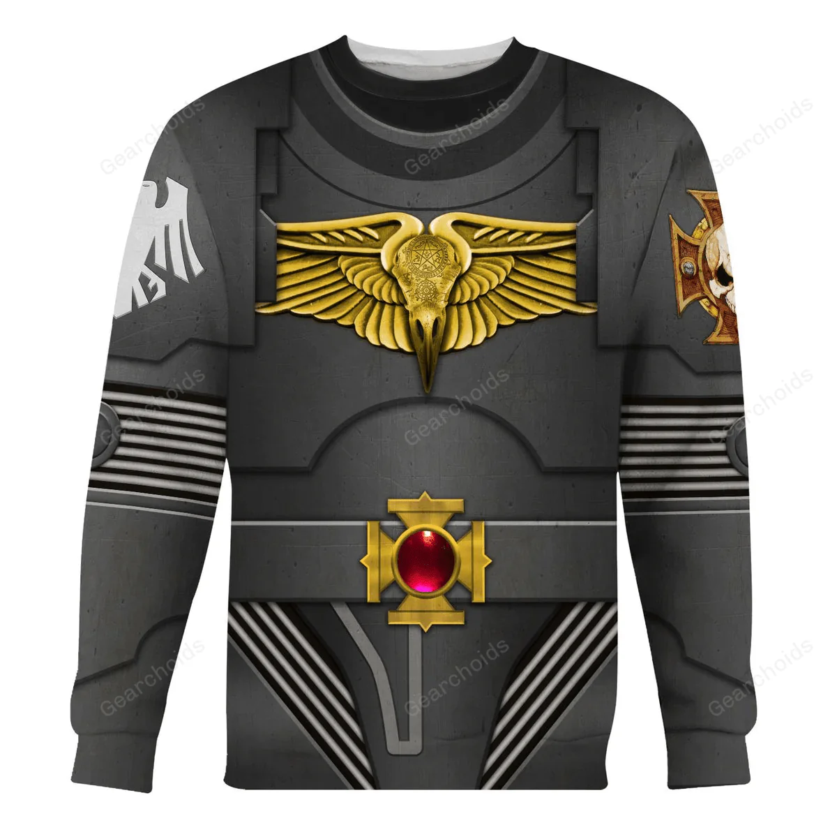 Raven Guard Indomitus Pattern Terminator Armor - Costume Cosplay Hoodie Sweatshirt Sweatpants CSWRH127 - Image 5