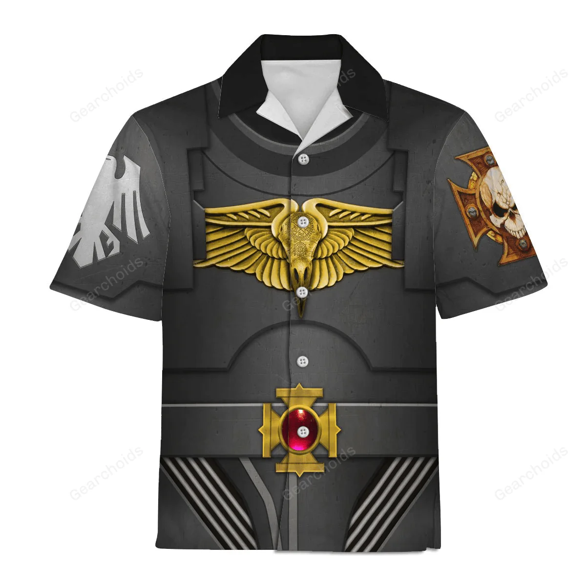 Raven Guard Indomitus Pattern Terminator Armor - Costume Cosplay Hoodie Sweatshirt Sweatpants CSWRH127 - Image 9