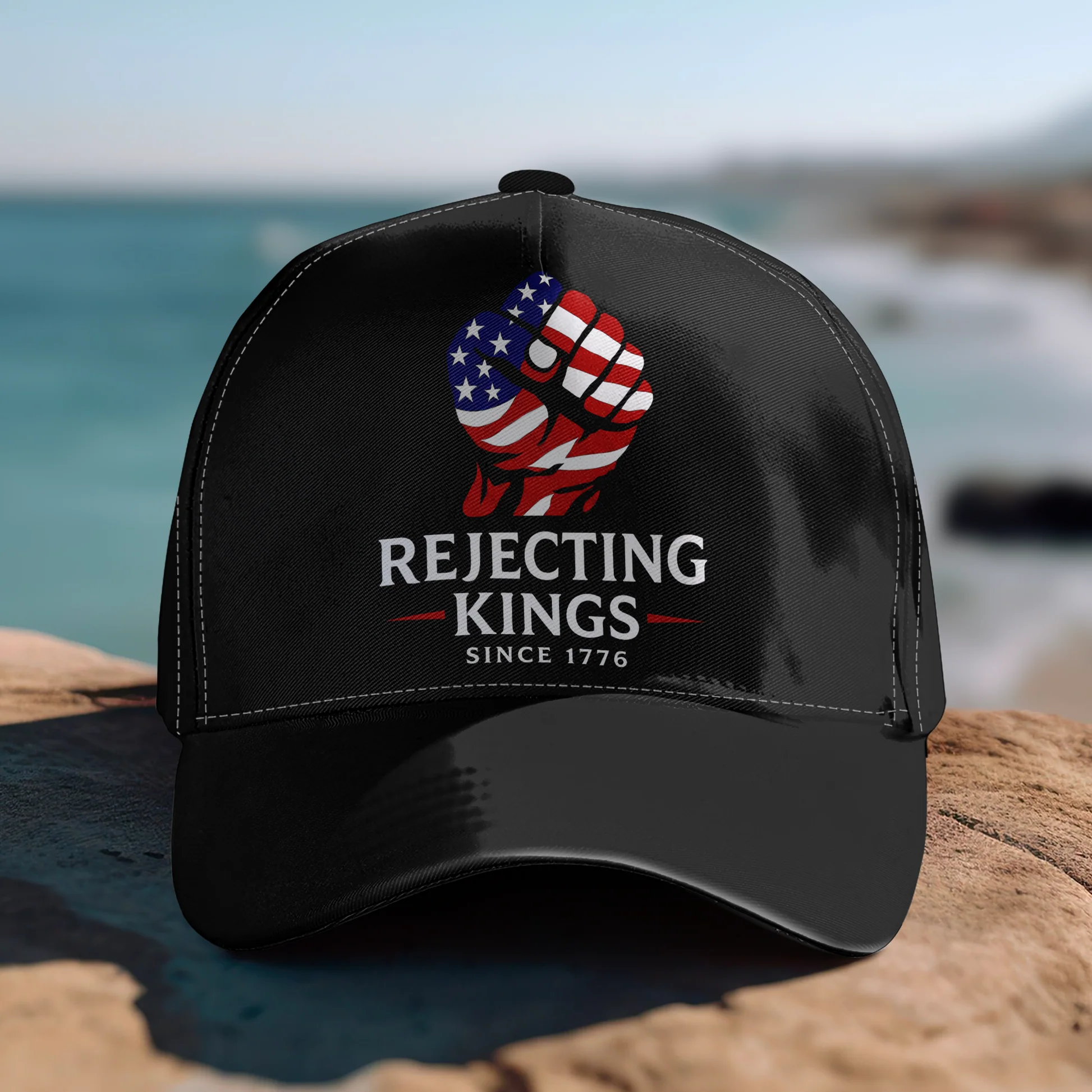 Rejecting Kings Since 1776 - Personalized Classic Cap - Gift For Patriotic, Veteran | HN02