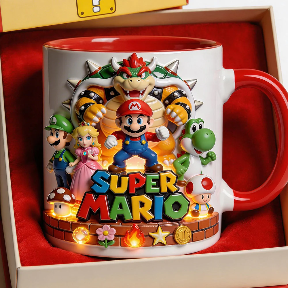 Retro Adventure Game - Personalized Accent Mug - Gift For Movie Fans NL122