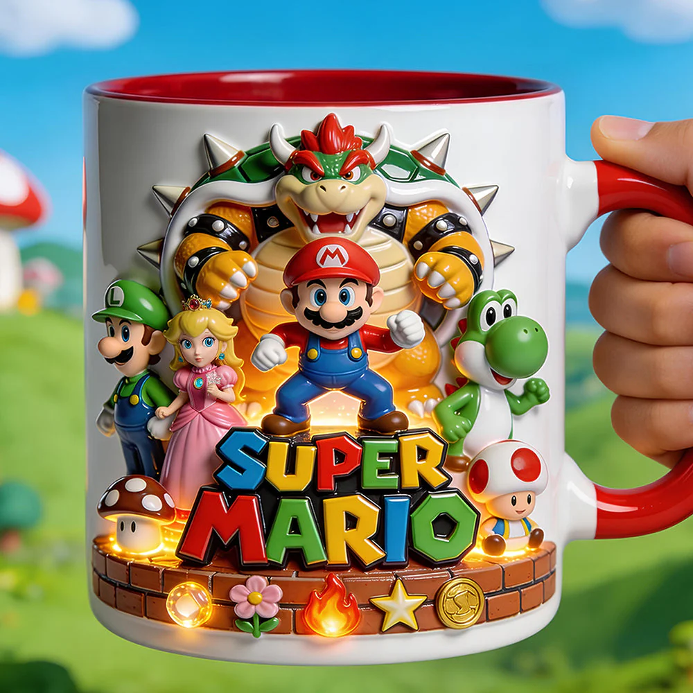 Retro Adventure Game - Personalized Accent Mug - Gift For Movie Fans NL122 - Image 2