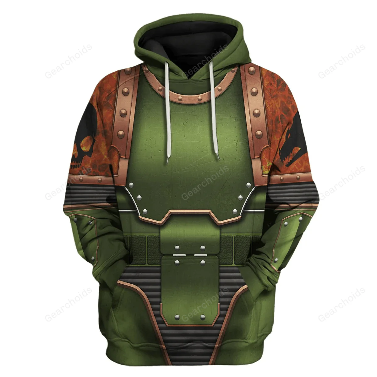 Salamanders In Mark III Power Armor - Costume Cosplay Hoodie Sweatshirt Sweatpants CSWRH171 - Image 2