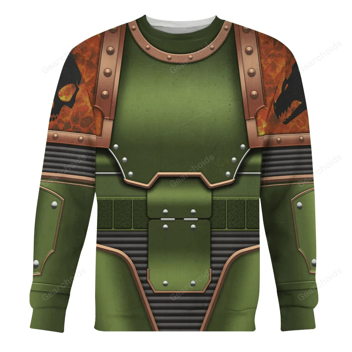 Salamanders In Mark III Power Armor - Costume Cosplay Hoodie Sweatshirt Sweatpants CSWRH171 - Image 5