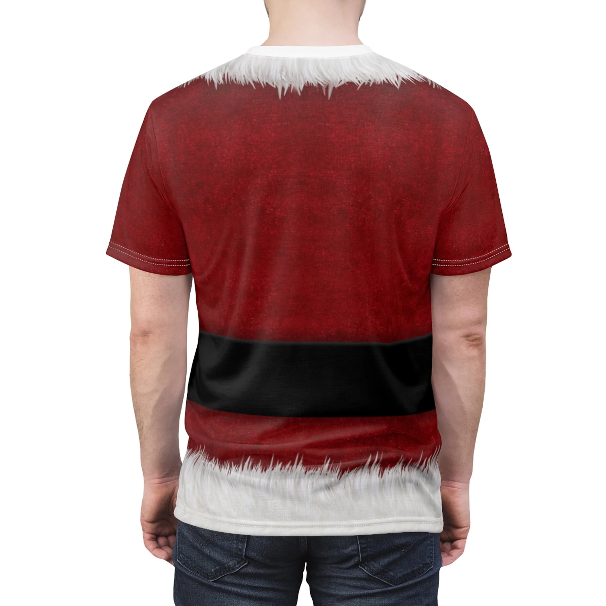 Santa Claus Christmas Costume T-shirt For Men - Image 2