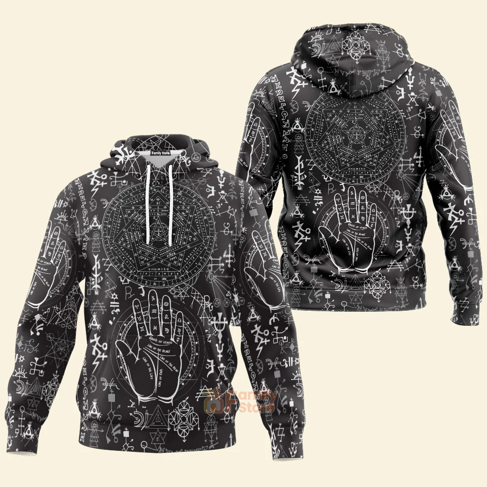 Satanic Occult Satan - Hoodie - Image 2