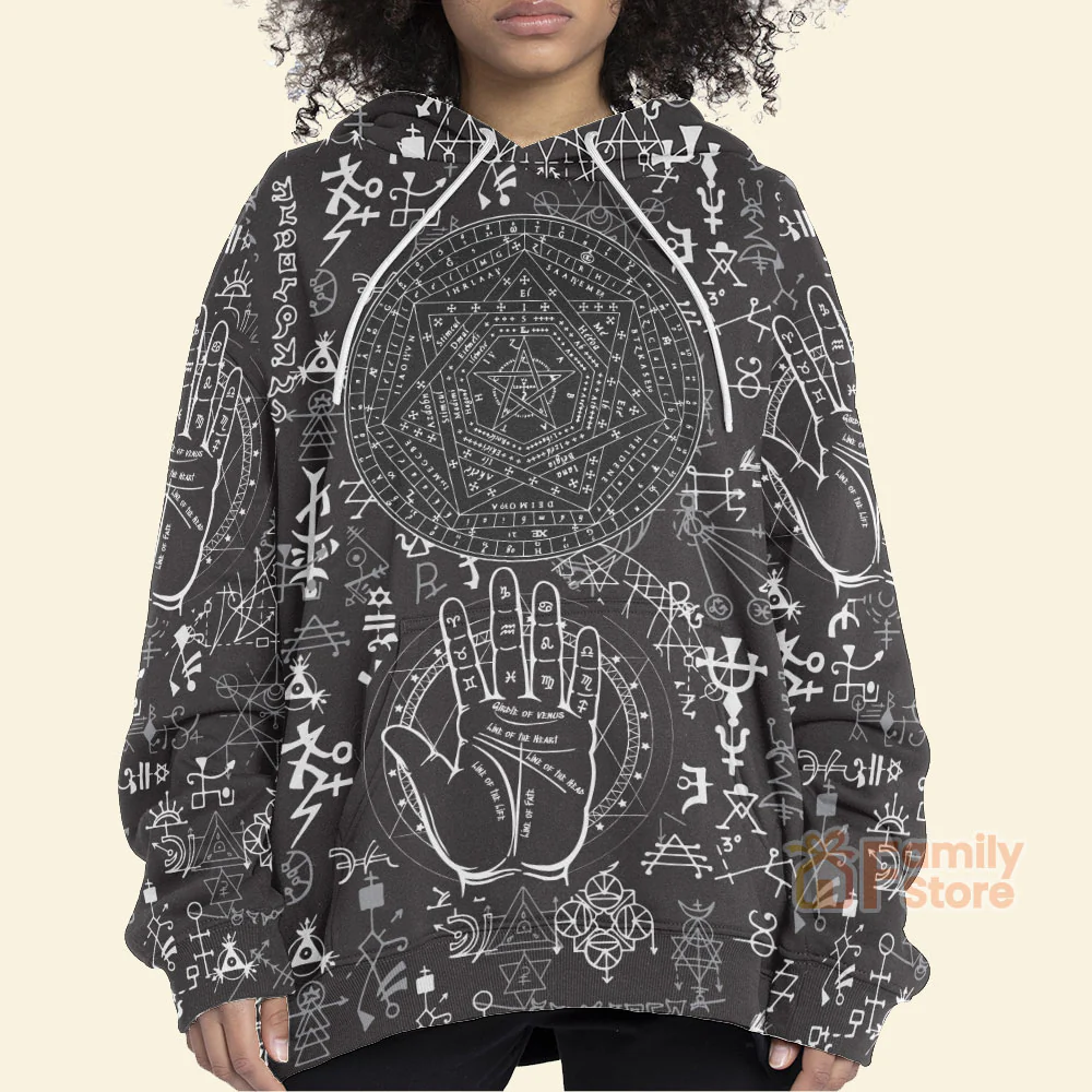 Satanic Occult Satan - Hoodie - Image 5
