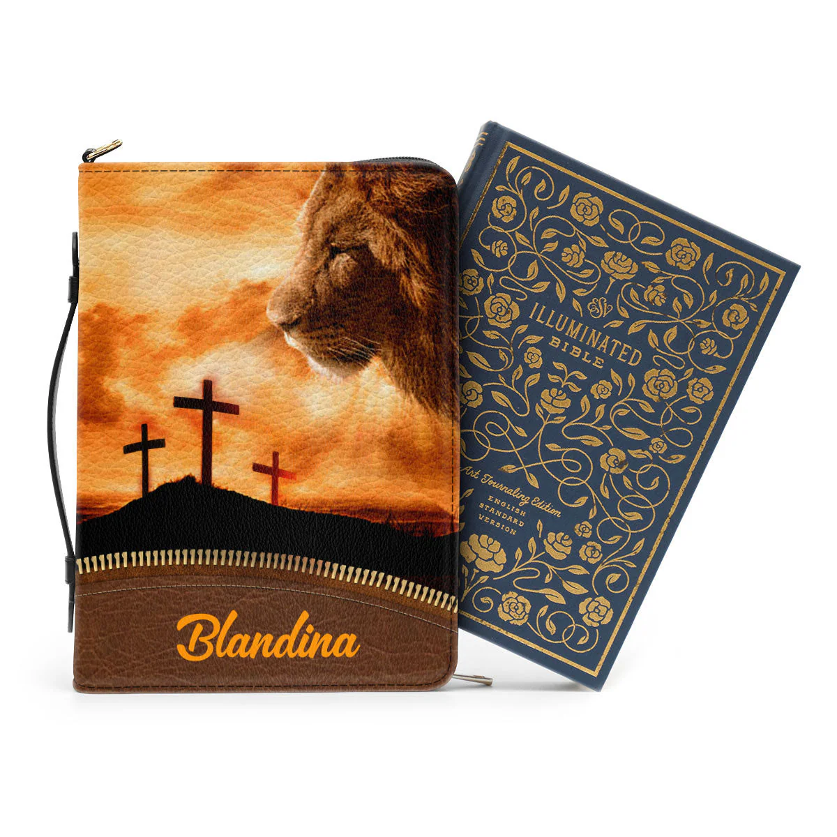 Seek First The Kingdom Of God And His Righteousness - Unique Personalized Bible Covers - AT4081455 - Image 3