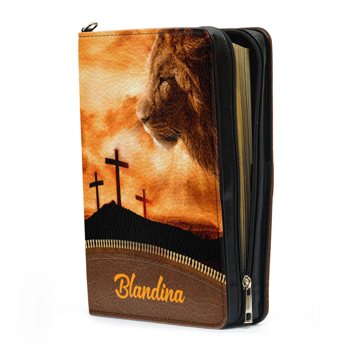 Seek First The Kingdom Of God And His Righteousness - Unique Personalized Bible Covers - AT4081455 - Image 4