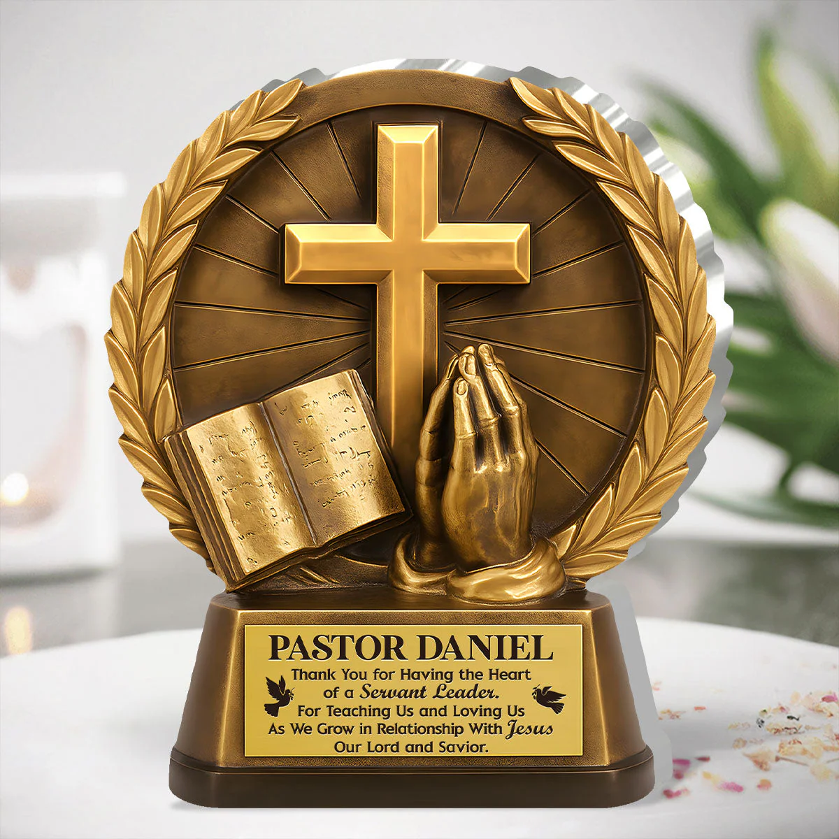 Servant Leader - Personalized Acrylic Plaque TD118 - Image 2