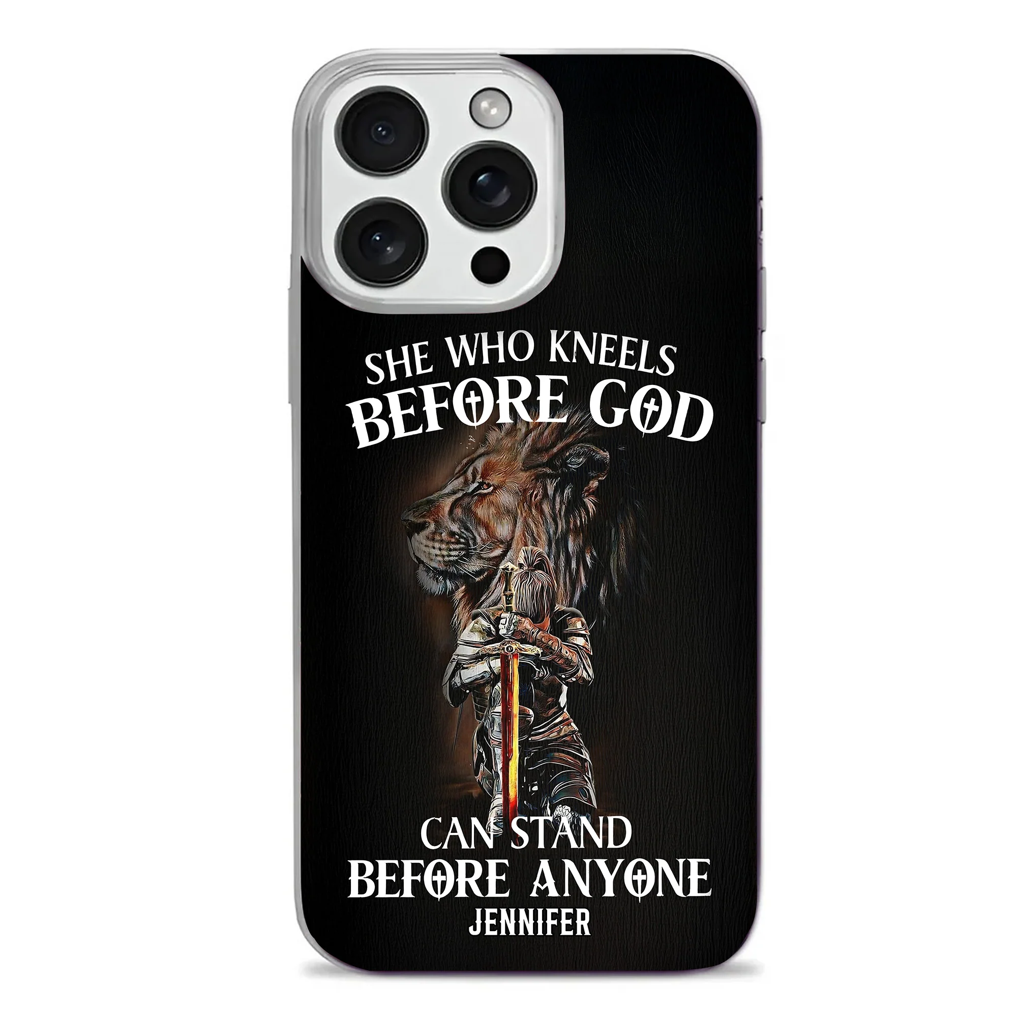 She Who Kneels Before God - Personalized Phone Case TD118