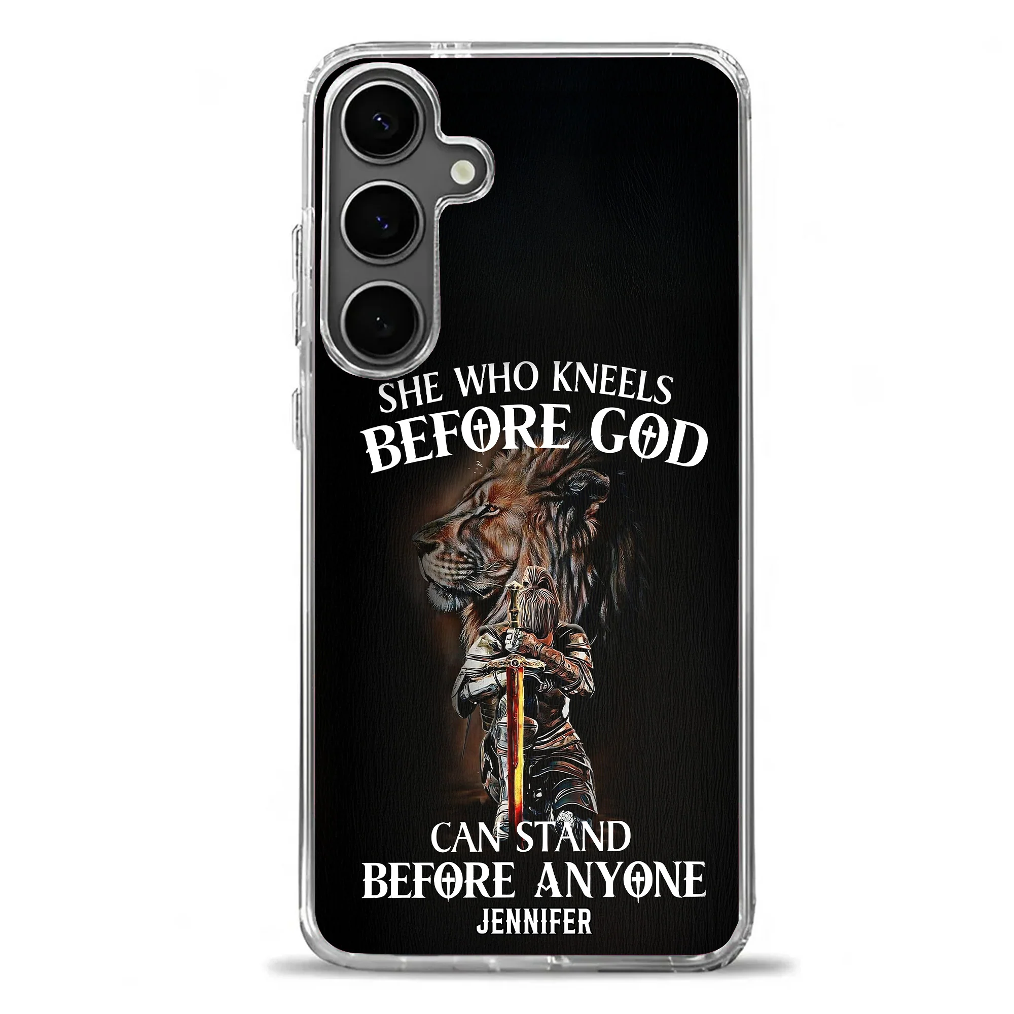 She Who Kneels Before God - Personalized Phone Case TD118 - Image 2