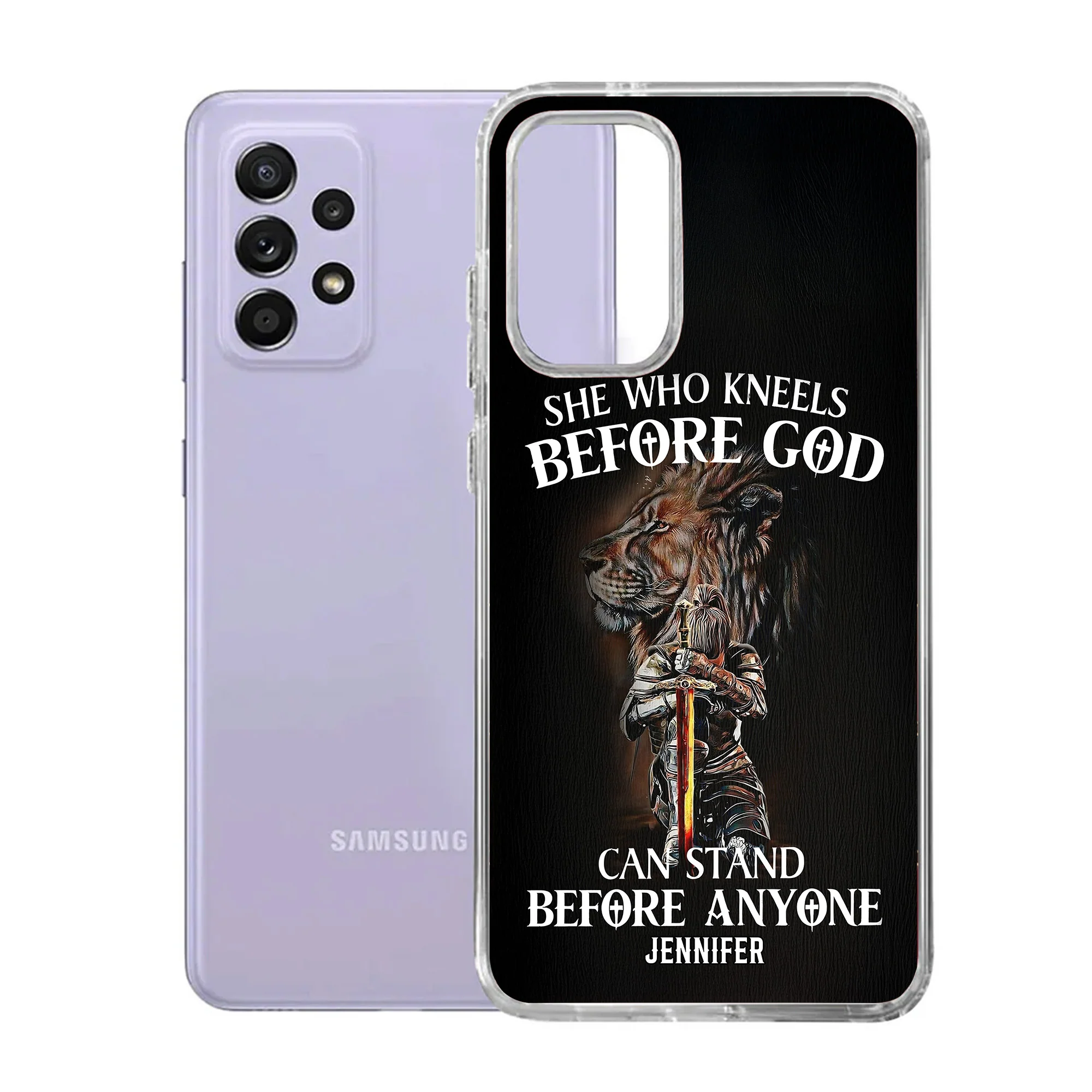 She Who Kneels Before God - Personalized Phone Case TD118 - Image 6