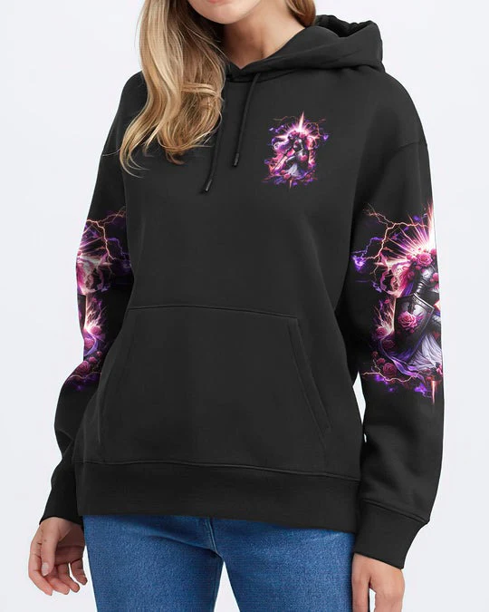 She Who Kneels Before God - Women's All Over Print Shirt - AT407010 - Image 8