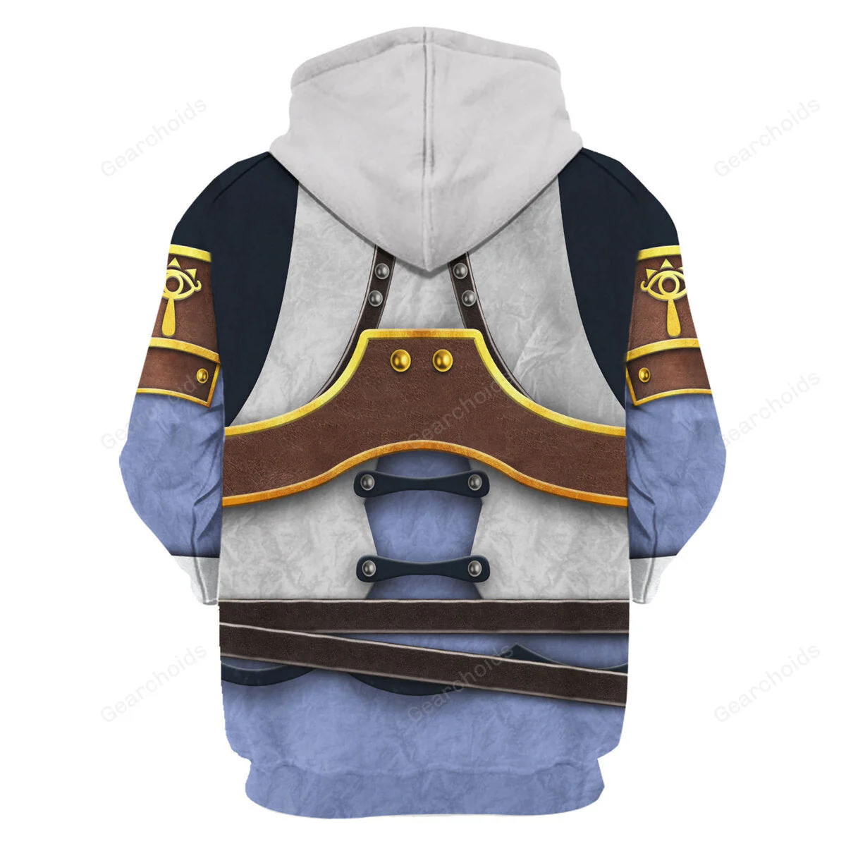 Sheik Attire Cosplay Hoodie Sweatshirt Sweatpants ZDHS11 - Image 6