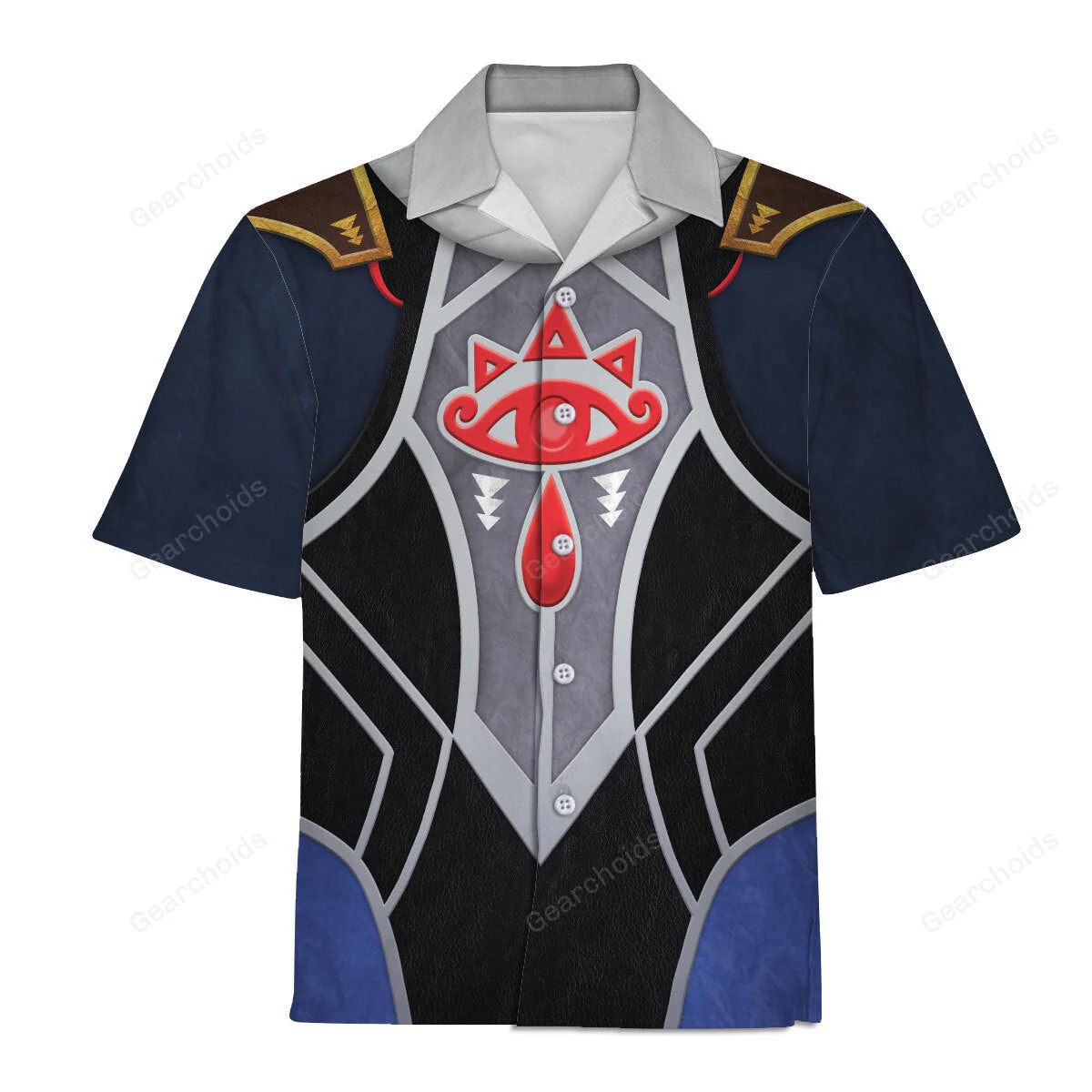 Sheik Zelda Attire Cosplay Hoodie Sweatshirt Sweatpants ZDHS18 - Image 9