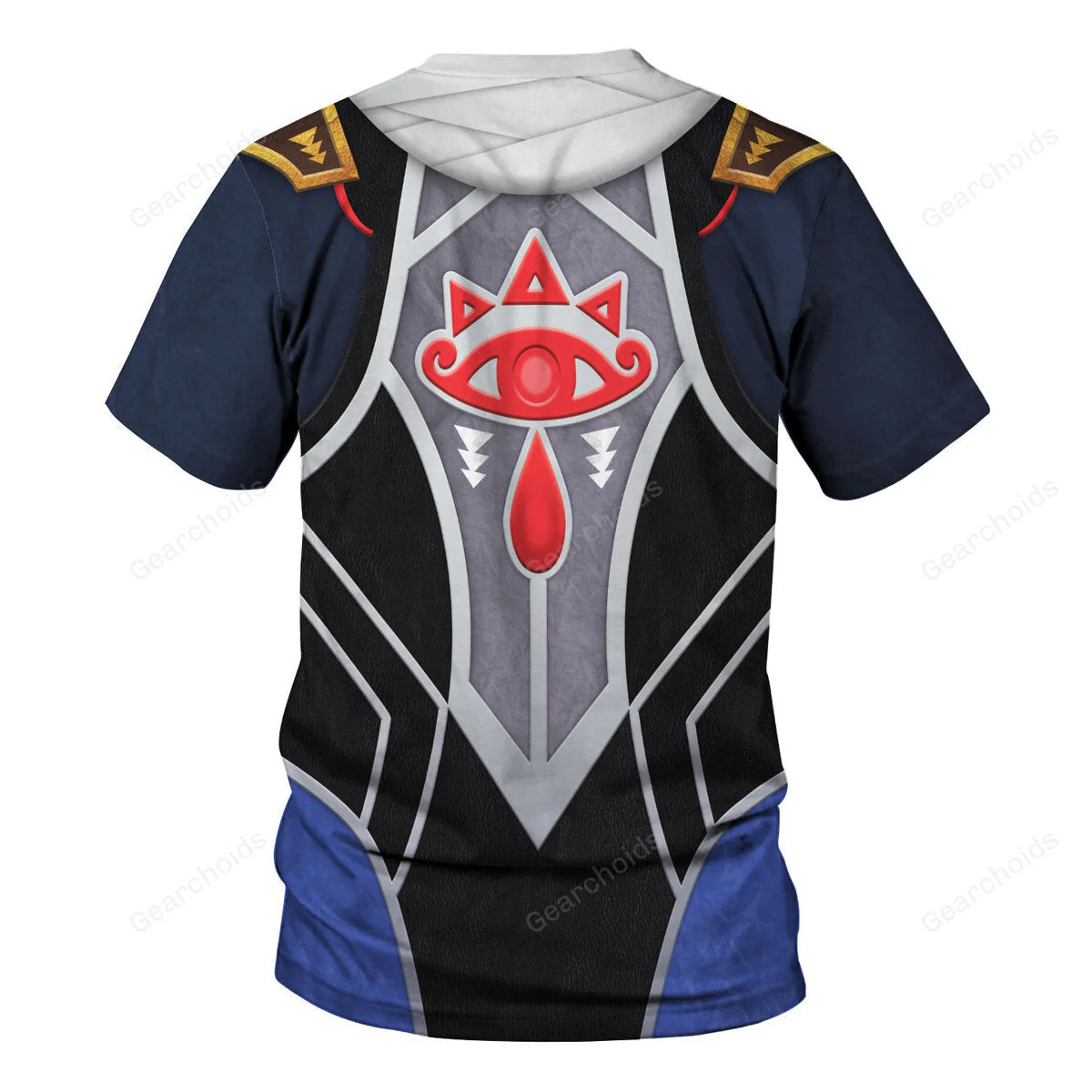 Sheik Zelda Attire Cosplay T-Shirt ZDHS18 - Image 2