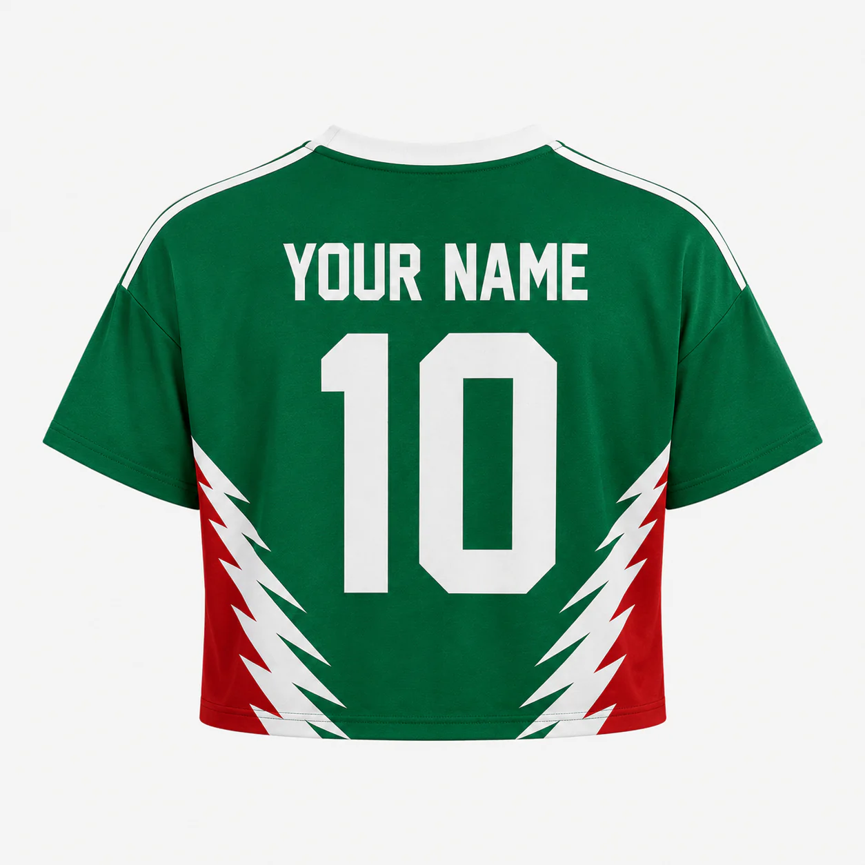 Soccer Championship 2026 Mexico - Personalized Soccer Jersey Crop Tee - Birthday Gifts For Football Lovers, Sports Fans, Sports Lovers - Image 5