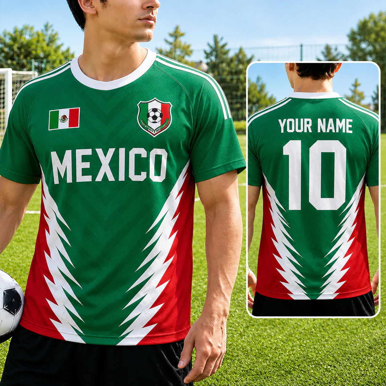 Soccer Championship 2026 Mexico - Personalized Soccer Jersey - Gifts For Football Lovers, Sports Fans, Sports Lovers