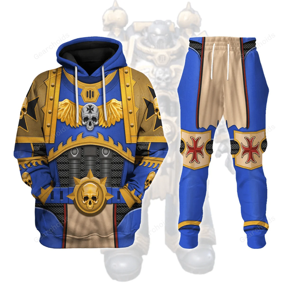 Space Marines 2 Eric Spitler - Costume Cosplay Hoodie Sweatshirt Sweatpants CSWRH120