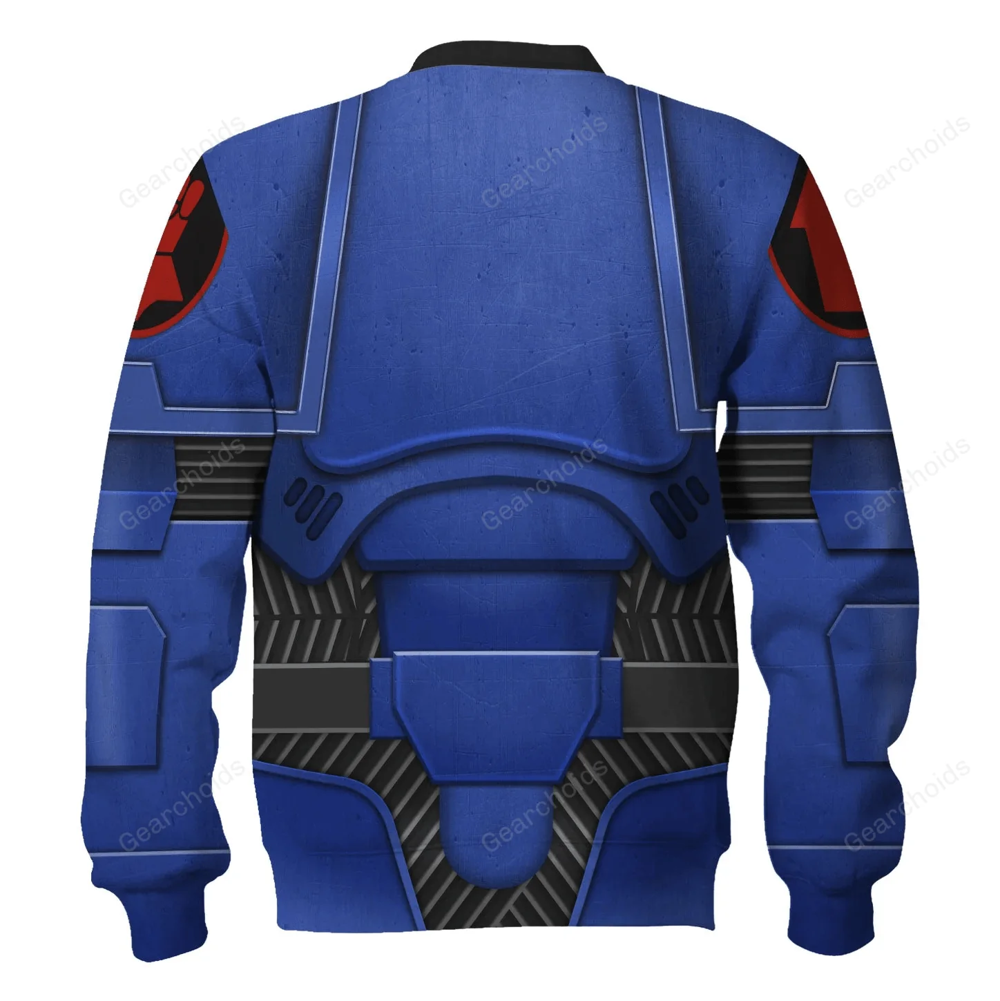 Space Marines Crimson Fists - Costume Cosplay Hoodie Sweatshirt Sweatpants CSWRH029 - Image 8