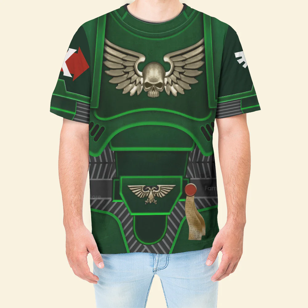 Space Marines Dark Angels - Costume Cosplay Hoodie Sweatshirt Sweatpants CSWRH037 - Image 13