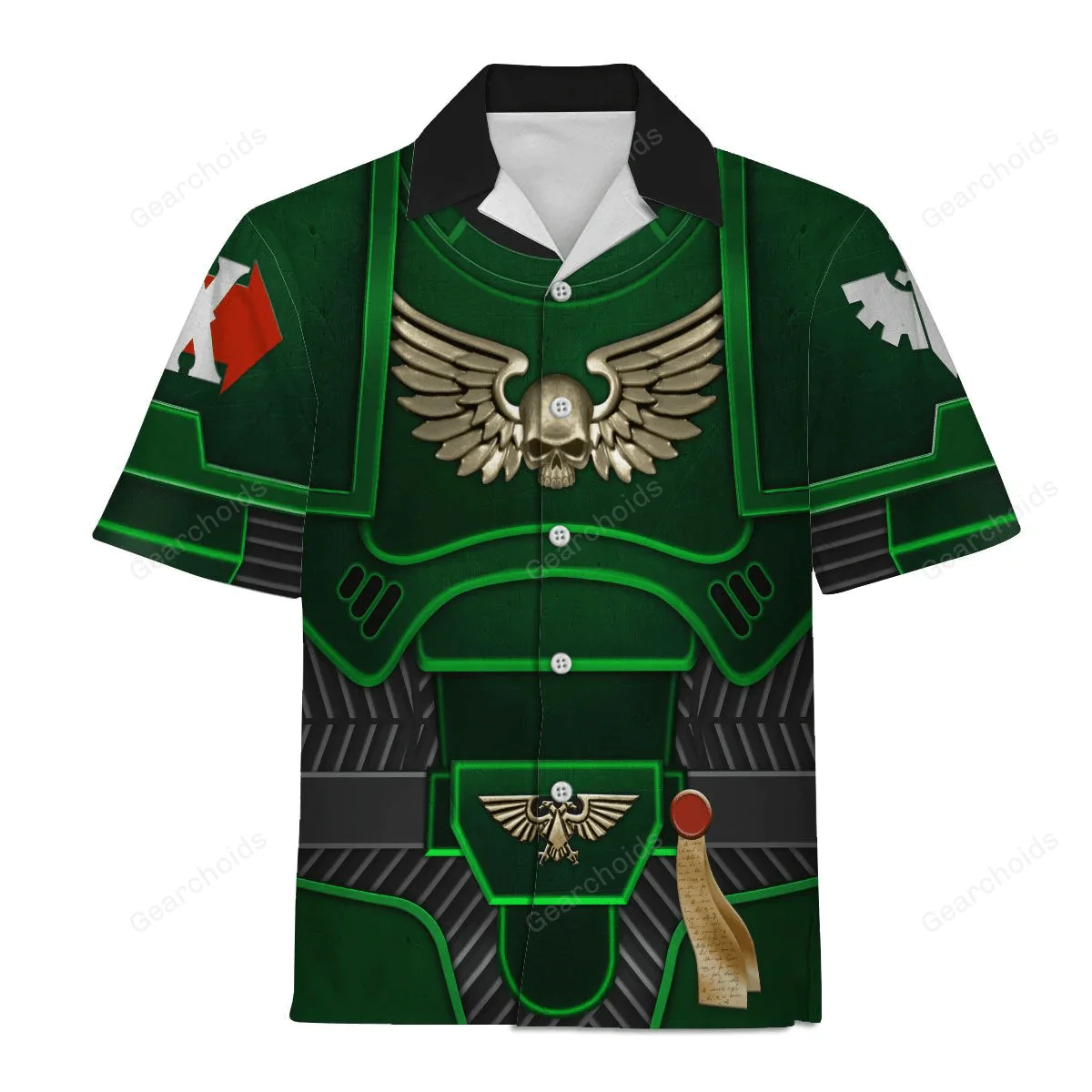 Space Marines Dark Angels - Costume Cosplay Hoodie Sweatshirt Sweatpants CSWRH037 - Image 9