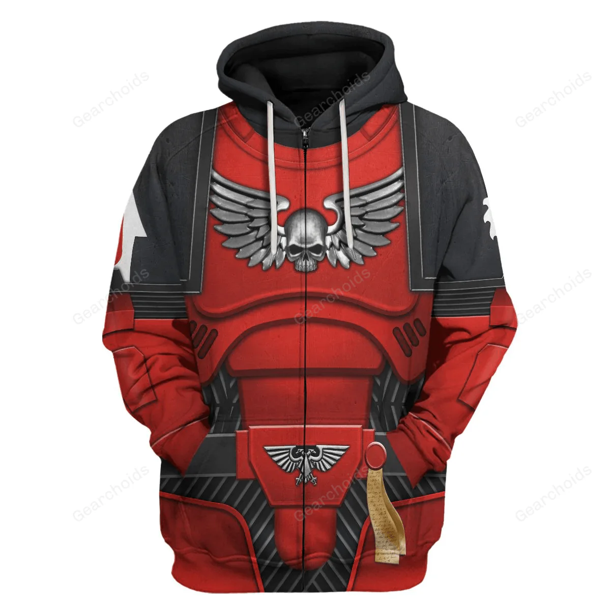 Space Marines Flesh Tearers V2 - Costume Cosplay Hoodie Sweatshirt Sweatpants CSWRH060 - Image 3