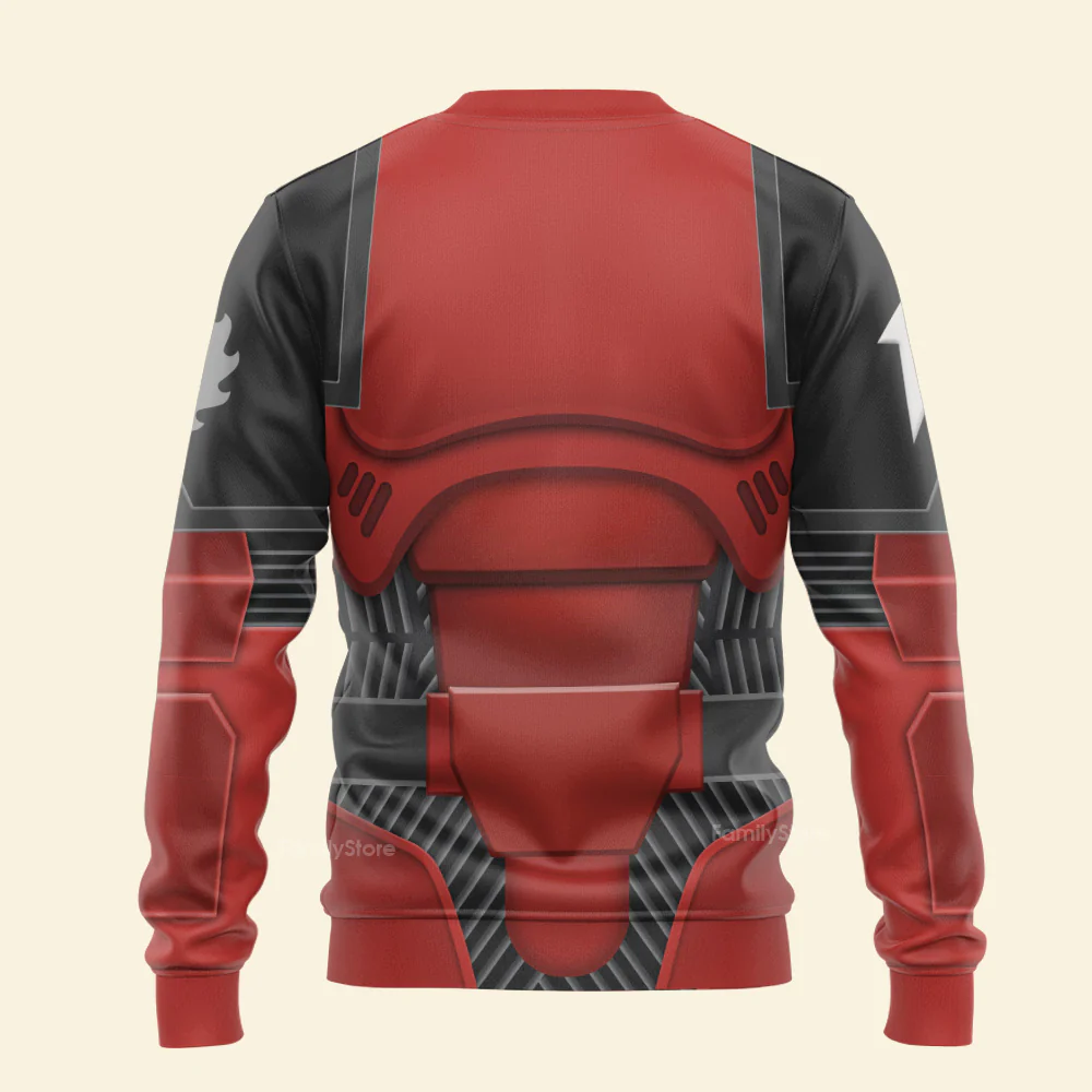 Space Marines Flesh Tearers V2 - Costume Cosplay Hoodie Sweatshirt Sweatpants CSWRH060 - Image 7