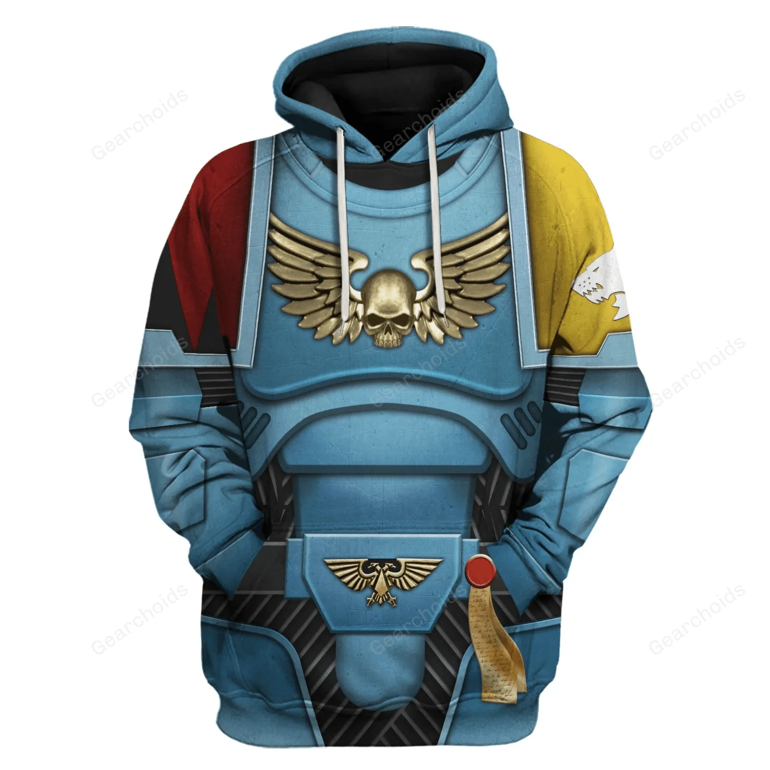Space Marines Space Wolves - Costume Cosplay Hoodie Sweatshirt Sweatpants CSWRH003 - Image 2