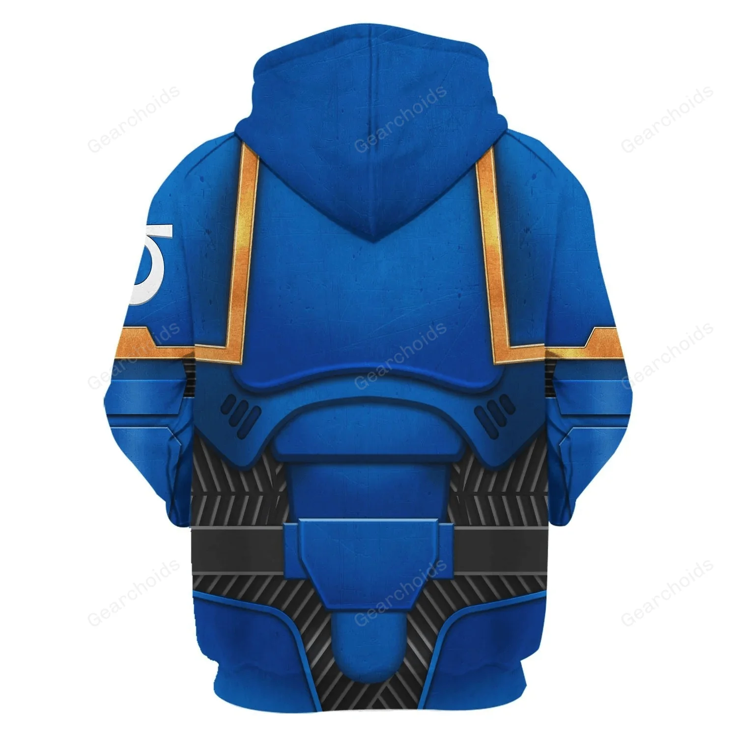 Space Marines Ultramarines - Costume Cosplay Hoodie Sweatshirt Sweatpants CSWRH001 - Image 4